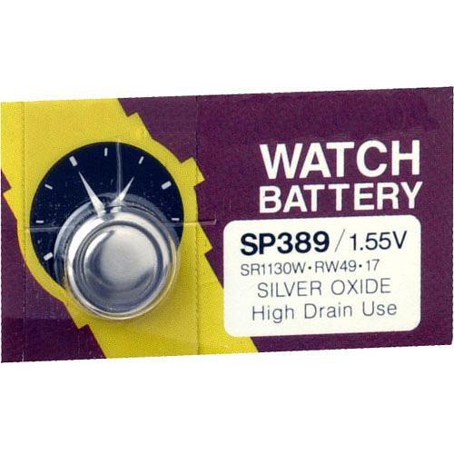 General Brand SP389 1.5V Silver Oxide Battery SR1130, General, Brand, SP389, 1.5V, Silver, Oxide, Battery, SR1130,