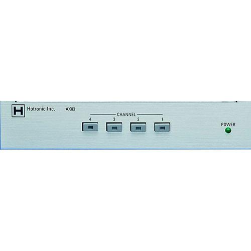 Hotronic AX-83Q 4x1 Video Router / Quad Processor AX83Q-A, Hotronic, AX-83Q, 4x1, Video, Router, /, Quad, Processor, AX83Q-A,