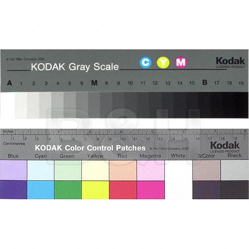 Kodak Color Separation Guide and Gray Scale 1527654