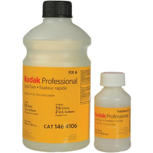 Kodak Rapid Fixer, Solutions A & B for Black & 5160353