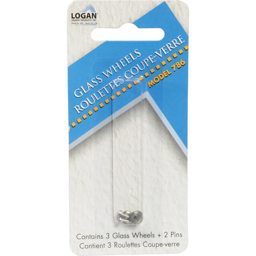 Logan Graphics Glass Cutter Wheels #786 (Pack of 3) 786