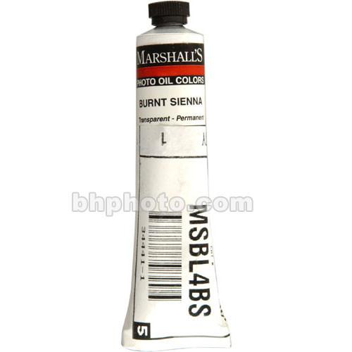 Marshall Retouching Oil Color Paint: Burnt Sienna - MS4BS