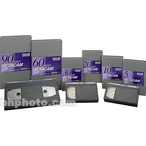 Maxell B-10MBQ 10 Minutes Betacam SP Cassette 289613