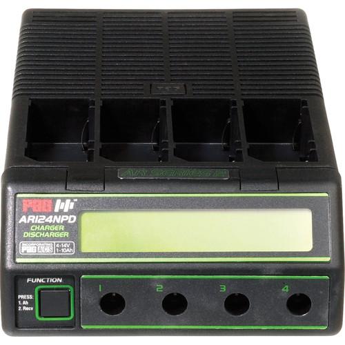 PAG AR-124PD Battery Charger, Four Battery Positions, 9793