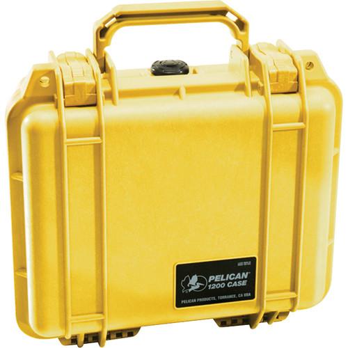 Pelican 1200 Case without Foam (Yellow) 1200-001-240, Pelican, 1200, Case, without, Foam, Yellow, 1200-001-240,