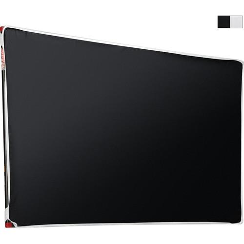 Photoflex Fabric for LitePanel Frame, White/Black LP-3972WB, Photoflex, Fabric, LitePanel, Frame, White/Black, LP-3972WB,