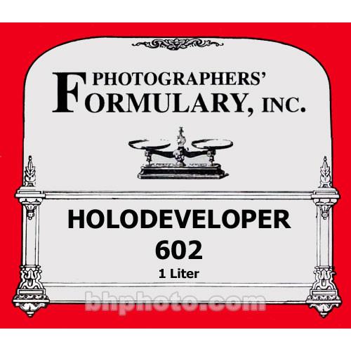 Photographers' Formulary 602 Holography Developer 04-3050, Photographers', Formulary, 602, Holography, Developer, 04-3050,