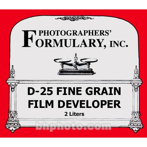 Photographers' Formulary D-25 Developer for Black & 01-0054