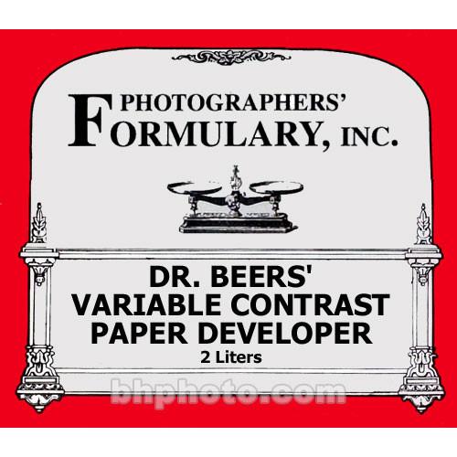 Photographers' Formulary Dr. Beer's Developer for Black 02-0120, Photographers', Formulary, Dr., Beer's, Developer, Black, 02-0120