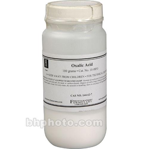 Photographers' Formulary Oxalic Acid - 100 Grams 10-0850 100G