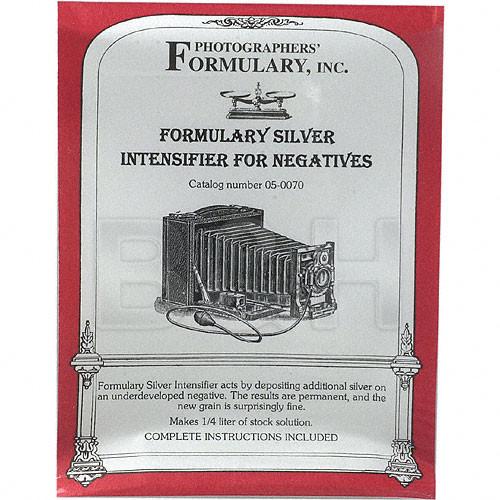 Photographers' Formulary Silver Intensifier for Black 05-0070, Photographers', Formulary, Silver, Intensifier, Black, 05-0070