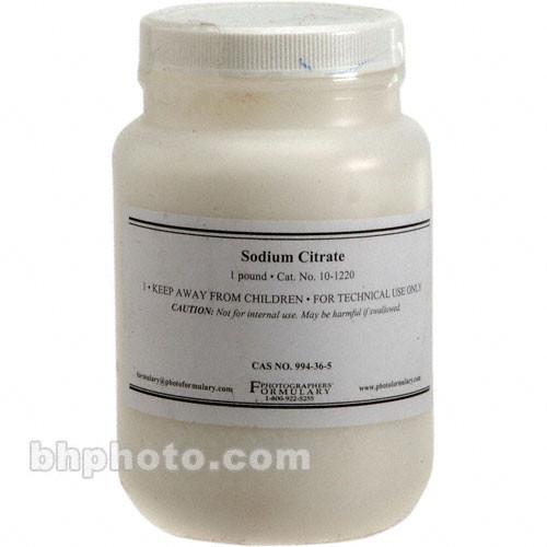 Photographers' Formulary Sodium Citrate - 1 Lb. 10-1220 1LB