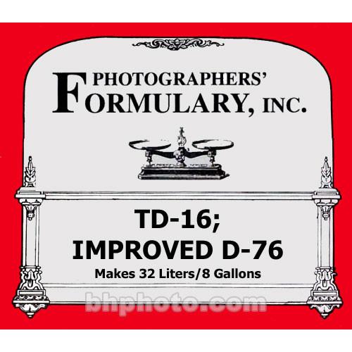 Photographers' Formulary TD-16 Developer for Black & 01-0272