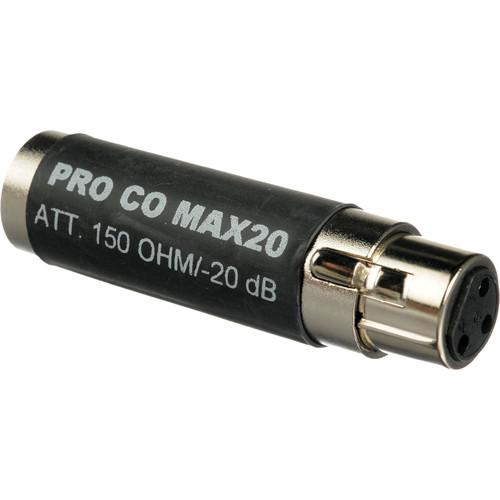 Pro Co Sound  MAX20 In-Line Pad MAX20