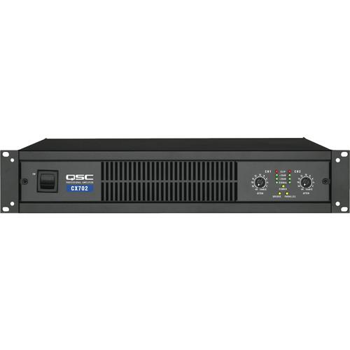 QSC CX-702 2 Channel Direct Output Power Amplifier CX702