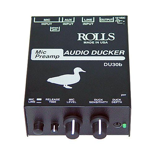 Rolls DU30b Audio Ducker with Microphone Preamp DU30B