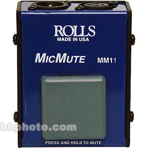 Rolls MicMute - In-Line Momentary Microphone Mute Switch MM11, Rolls, MicMute, In-Line, Momentary, Microphone, Mute, Switch, MM11