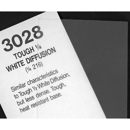 Rosco #3028 Filter - 1/4 Tough White Diffusion - 101030284825, Rosco, #3028, Filter, 1/4, Tough, White, Diffusion, 101030284825