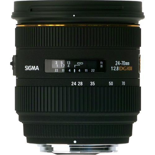 Sigma 24-70mm f/2.8 IF EX DG HSM Autofocus Lens for Canon 571101