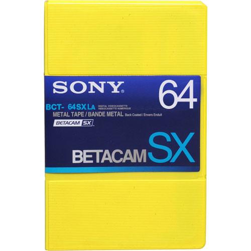 Sony  BCT-64SXLA Betacam SX Cassette BCT64SXLA