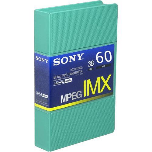 Sony BCT60MX MPEG IMX Video Cassette, Small BCT60MX, Sony, BCT60MX, MPEG, IMX, Video, Cassette, Small, BCT60MX,