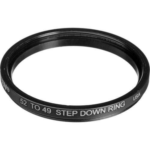 Tiffen 52-49mm Step-Down Ring (Lens to Filter) 5249SDR