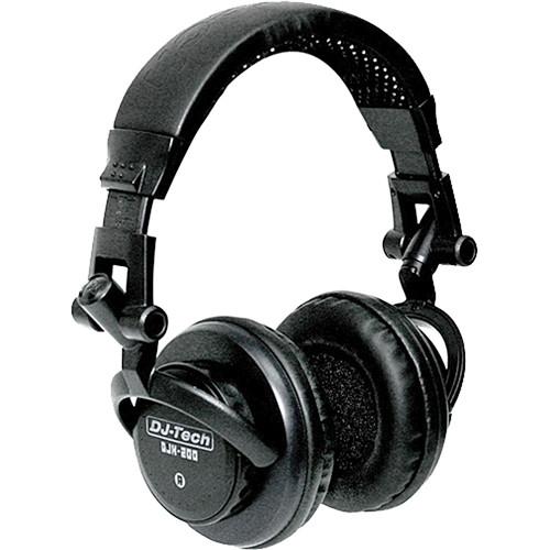 DJ-Tech  DJH-200 On-Ear DJ Headphones DJH-200, DJ-Tech, DJH-200, On-Ear, DJ, Headphones, DJH-200, Video