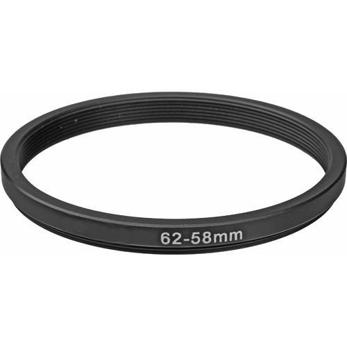 General Brand 62mm-58mm Step-Down Ring (Lens to Filter) 62-58