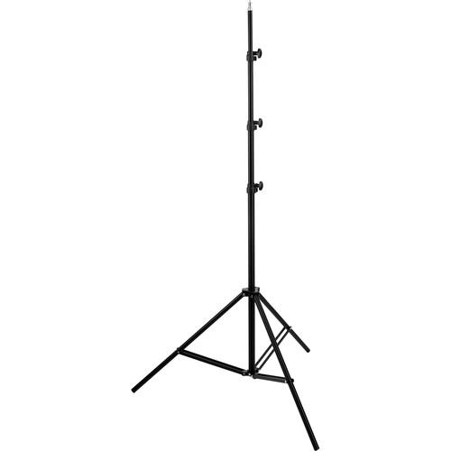 General Brand Air-Cushioned Light Stand (Black,10') LS-10AB