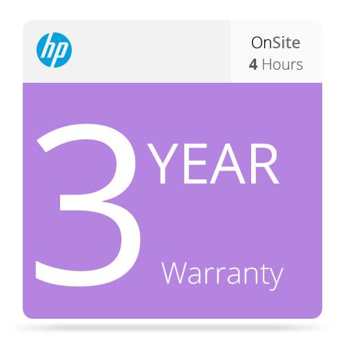 HP 3-Year 4-Hour Response 13x5 Onsite Support UF041E