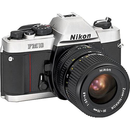 Nikon FM10 35mm SLR Camera with 35-70mm Lens 1689