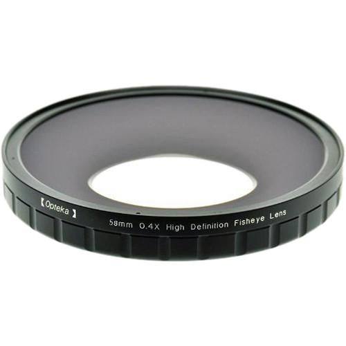 Opteka 58mm 0.4X HD Large Element Fisheye Lens Adapter OPT584PF