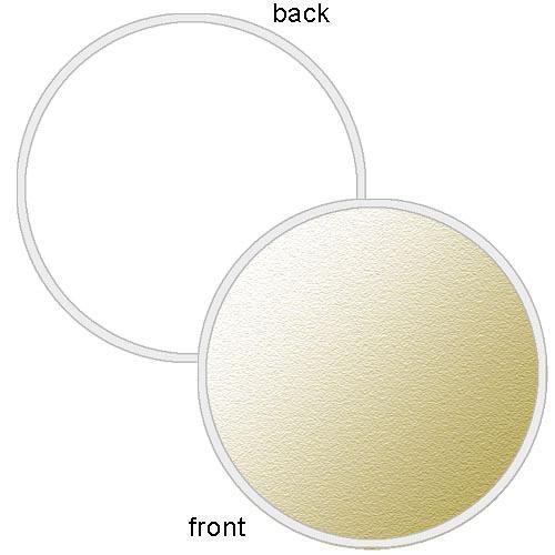 Photoflex LiteDisc Circular Reflector, Soft Gold/White DL-1512ZZ