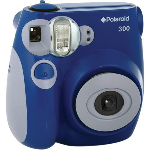 Polaroid 300 Instant Film Camera (Blue) PLDPIC300L