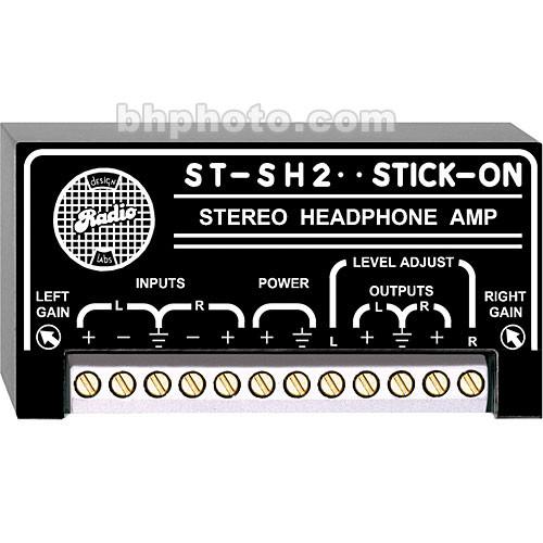 RDL ST-SH2 - Stick-On Series Stereo Headphone Amplifier ST-SH2