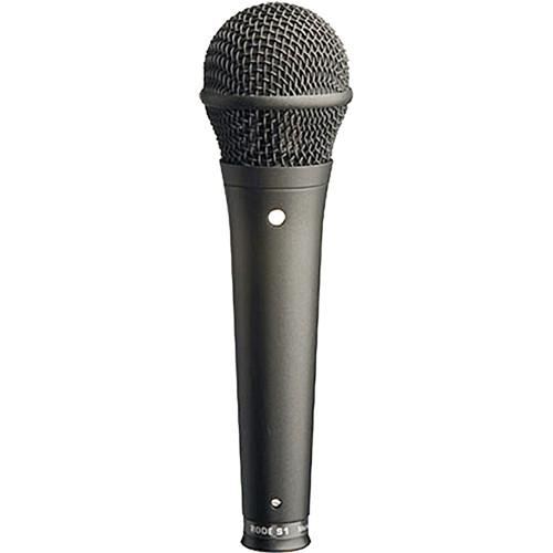 Rode S1 Supercardioid Condenser Handheld Microphone (Black) S1-B, Rode, S1, Supercardioid, Condenser, Handheld, Microphone, Black, S1-B