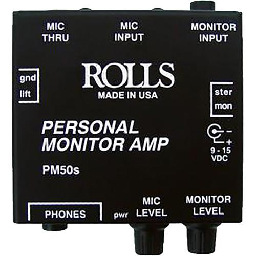 Rolls  PM50s - Personal Monitor Amplifier PM50S, Rolls, PM50s, Personal, Monitor, Amplifier, PM50S, Video