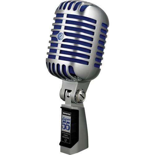 Shure  Super 55 Deluxe Vocal Microphone SUPER 55, Shure, Super, 55, Deluxe, Vocal, Microphone, SUPER, 55, Video