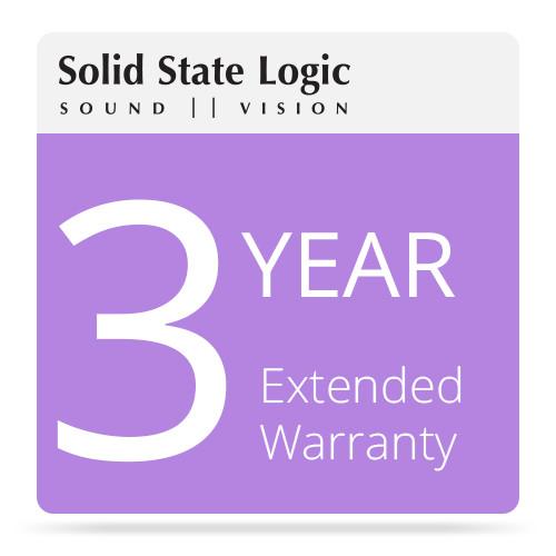 Solid State Logic 3-Year Extended Warranty 82S6SP060AX3