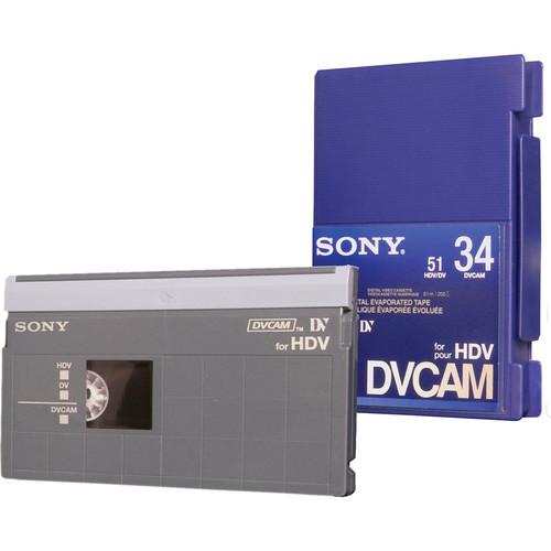 Sony  PDV-34N/3 DVCAM for HDV Tape PDV34N/3