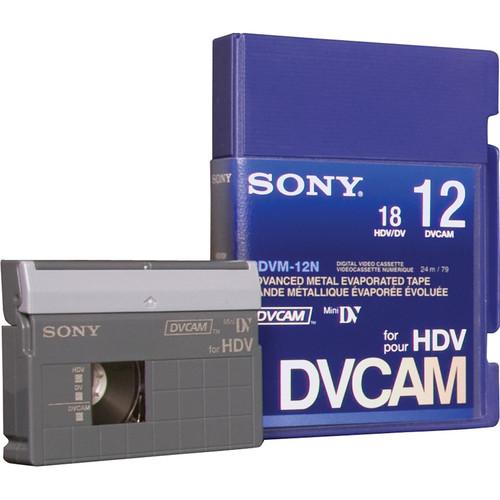 Sony  PDVM-12N/3 DVCAM for HDV Tape PDVM12N/3, Sony, PDVM-12N/3, DVCAM, HDV, Tape, PDVM12N/3, Video
