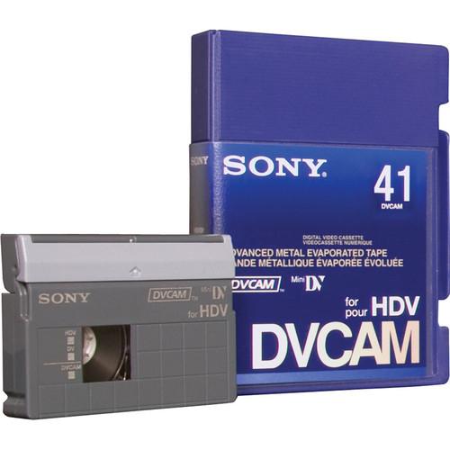 Sony  PDVM-41N/3 DVCAM for HDV Tape PDVM41N/3, Sony, PDVM-41N/3, DVCAM, HDV, Tape, PDVM41N/3, Video