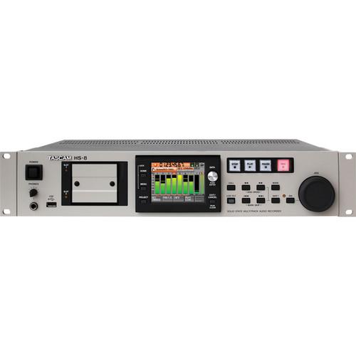 Tascam HS-8 Rackmount Solid-State 8-Channel Audio Recorder HS-8