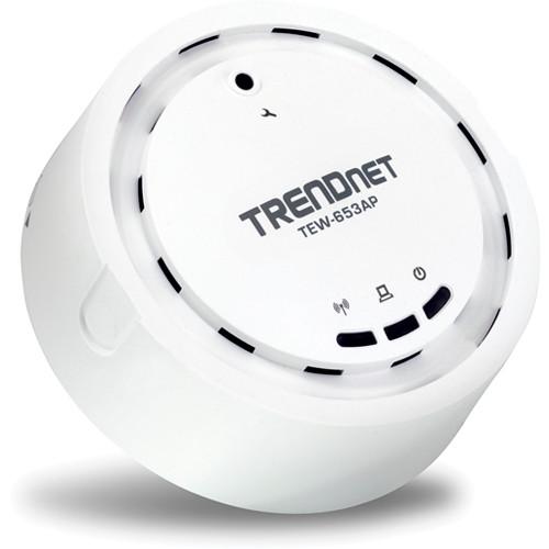 TRENDnet 300Mbps Wireless-N PoE Access Point TEW-653AP