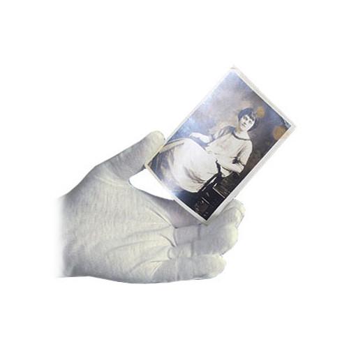 Archival Methods 61-555-M White Nylon Gloves 61-555-M