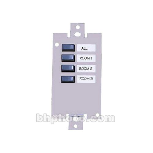 Ashly WR-2 - Wall-Mount 4-Position Preset Recall Remote WR-2, Ashly, WR-2, Wall-Mount, 4-Position, Preset, Recall, Remote, WR-2,