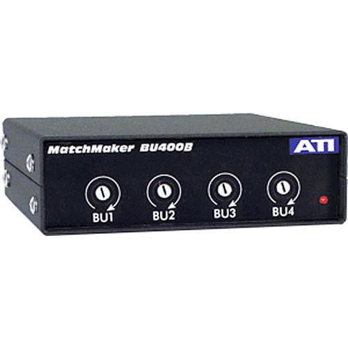 ATI Audio Inc BU-400B - 4-Channel Uni-directional Level BU400B