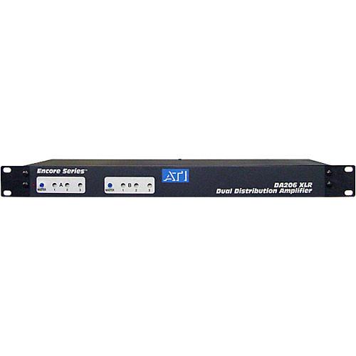 ATI Audio Inc DA206 - Dual 1x3 Distribution Amplifier DA206