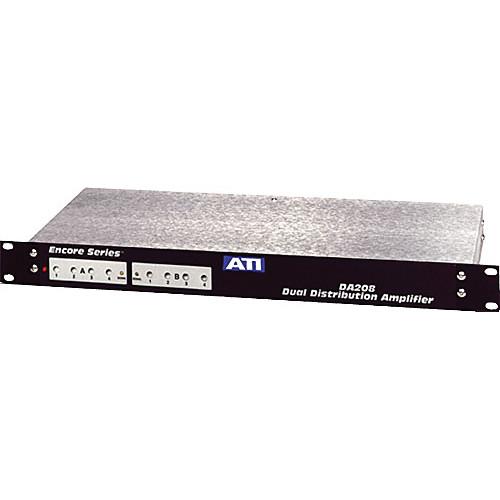 ATI Audio Inc DA208-S - Dual 1x4 Distribution Amplifier DA208S, ATI, Audio, Inc, DA208-S, Dual, 1x4, Distribution, Amplifier, DA208S