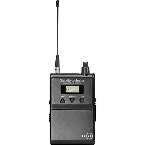 Audio-Technica M3R Wireless In-Ear Monitoring Receiver M3RL, Audio-Technica, M3R, Wireless, In-Ear, Monitoring, Receiver, M3RL,